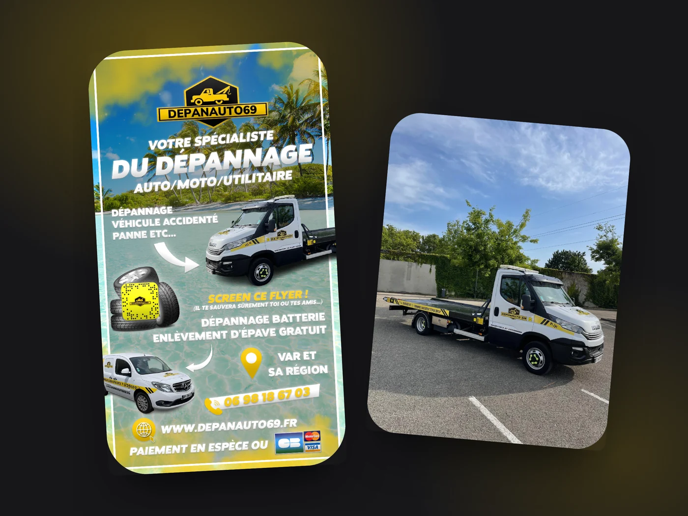 Depanauto — Identité & supports